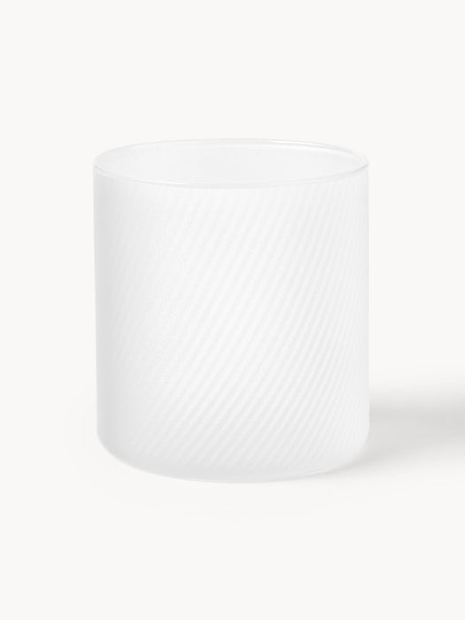 Mouth-Blown Borosilicate Tumblers Limon Set of 4