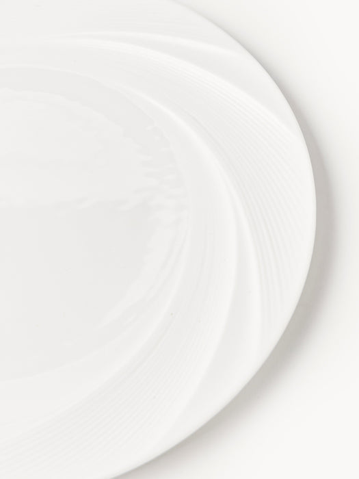 Porcelain Breakfast Plates Adonis Set of 4