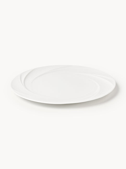 Porcelain Breakfast Plates Adonis Set of 4