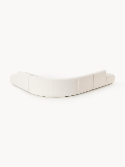 XL Modular Boucl Corner Sofa Sofia
