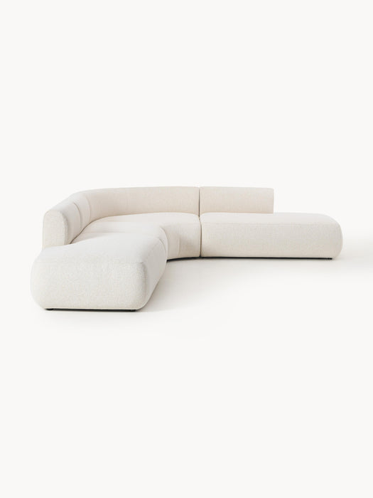 XL Modular Boucl Corner Sofa Sofia