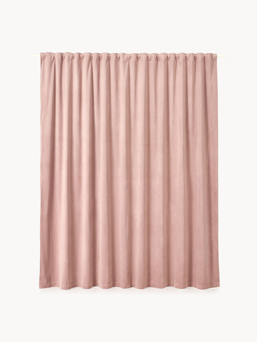 Rush Velvet Dim-Out Multi-Band Curtain, W 270 cm