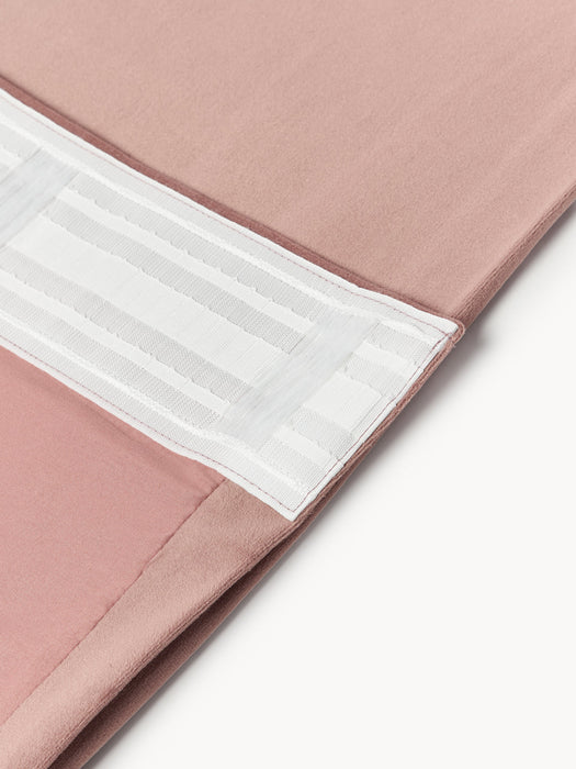 Rush Velvet Dim-Out Multi-Band Curtain, W 270 cm