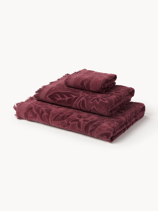 Velvet Towel Set Rosaria in various set sizes