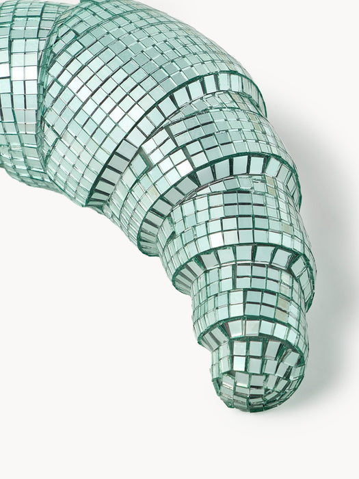 Glittering Decorative Object Disco Croissant