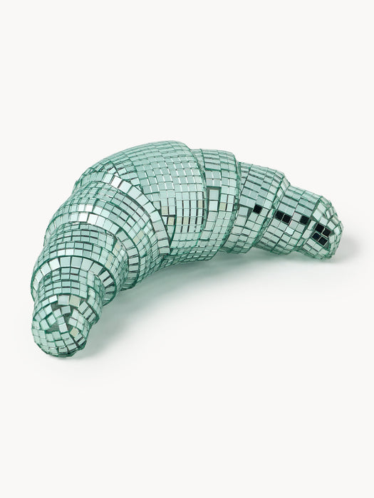 Glittering Decorative Object Disco Croissant