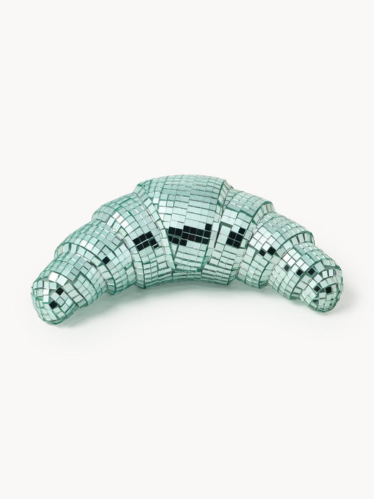 Glittering Decorative Object Disco Croissant