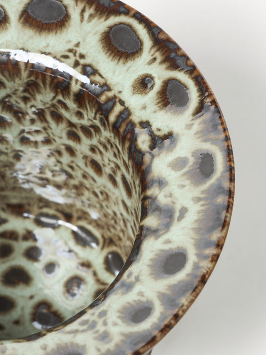 Handmade Reactive Glaze Cover Pot Balou H 10 cm
