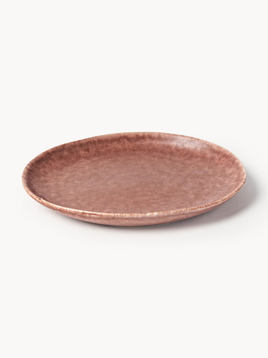 Macey Handmade Organic Shaped Breakfast Plates, Set of 4