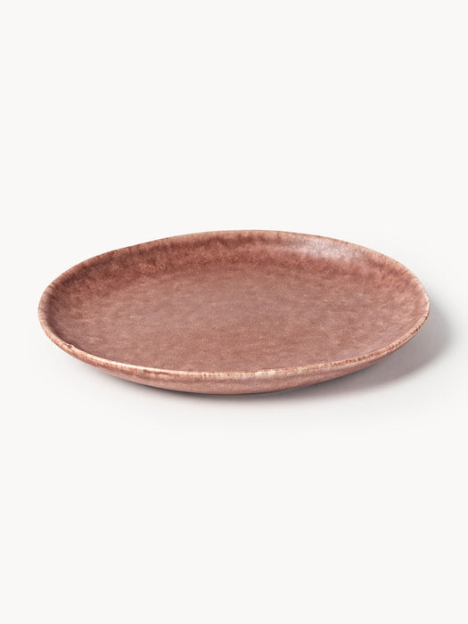 Handmade Organic Shaped Breakfast Plates Macey Set of 4