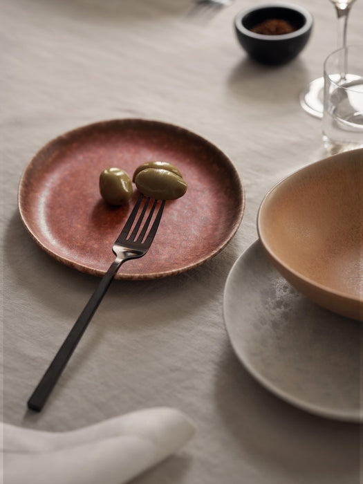 Handmade Organic Shaped Breakfast Plates Macey Set of 4