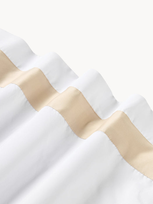 Rochelle Egyptian Cotton Mako Sateen Duvet Cover