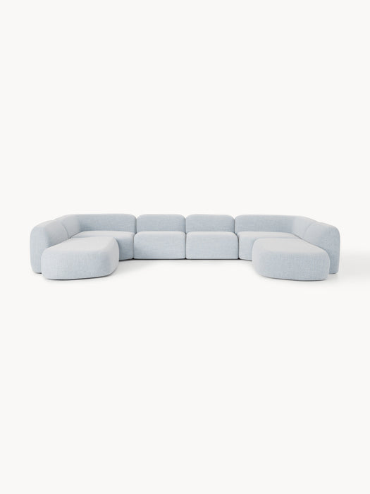 XL Modular Boucl Sofa Wolke