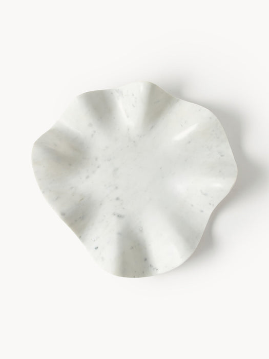 Gaia Handmade Decorative Marble Tray, Ø 40 cm