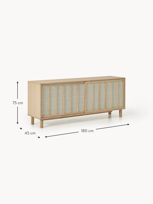Sideboard Echo with Rattan Fronts