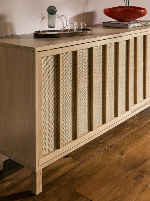 Sideboard Echo with Rattan Fronts
