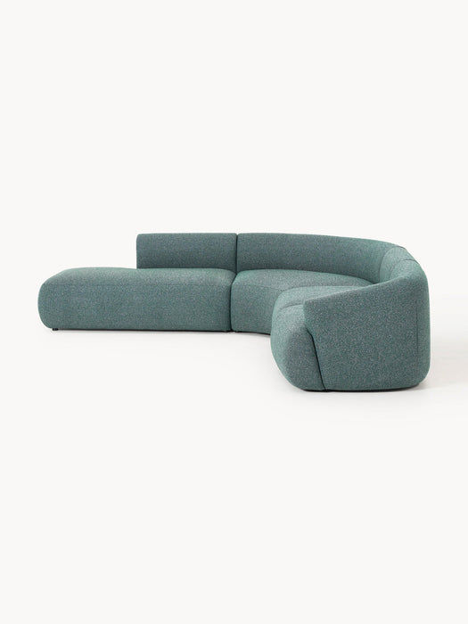 Sofia Modular Bouclé Corner Sofa (4-seater)