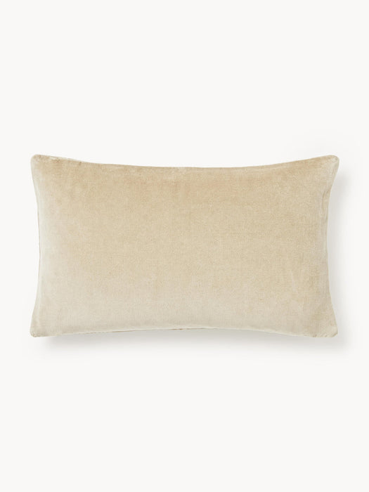 Verina Embroidered Cushion Cover with Geometric Pattern