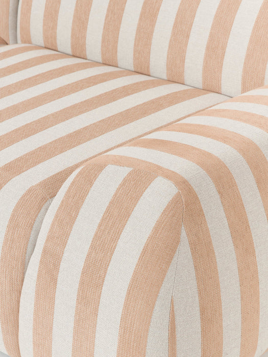 Modular Striped Sofa Wolke 4-seater