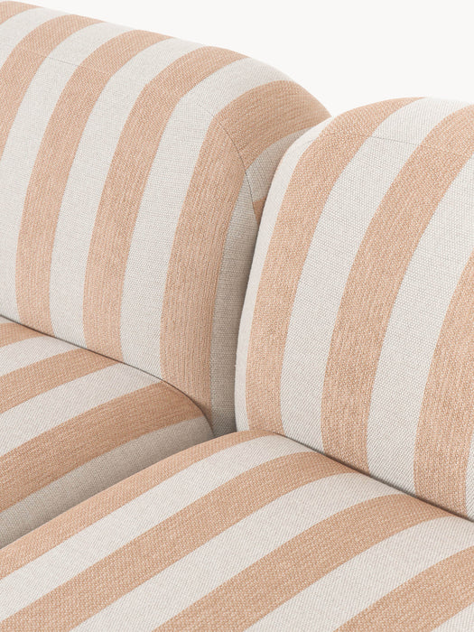 Modular Striped Sofa Wolke 4-seater