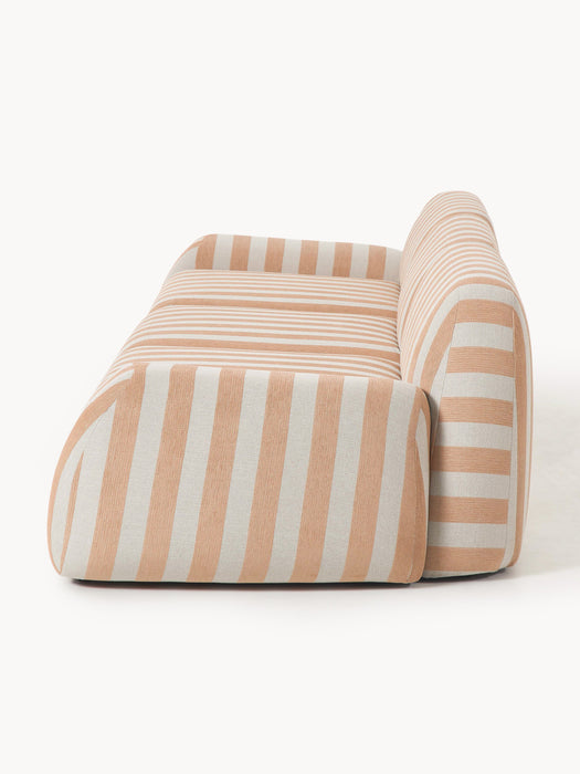 Modular Striped Sofa Wolke 4-seater
