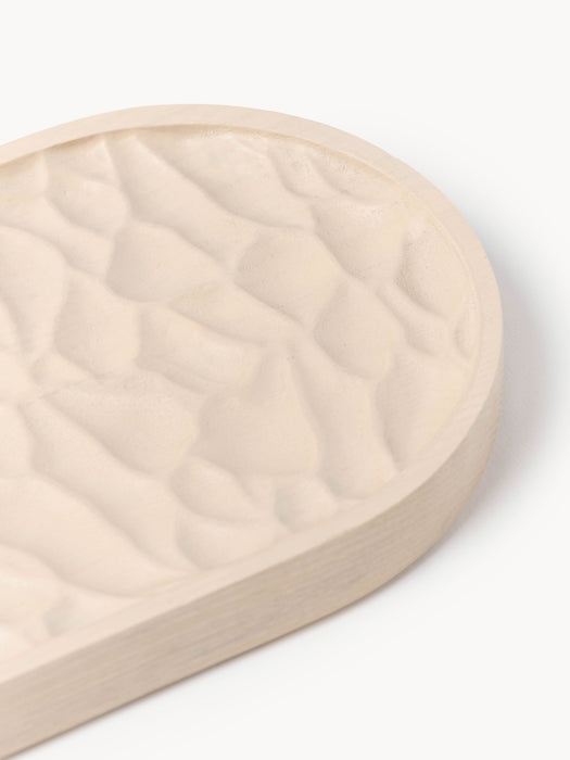 Decorative Ash Wood Tray Camila W 30 cm