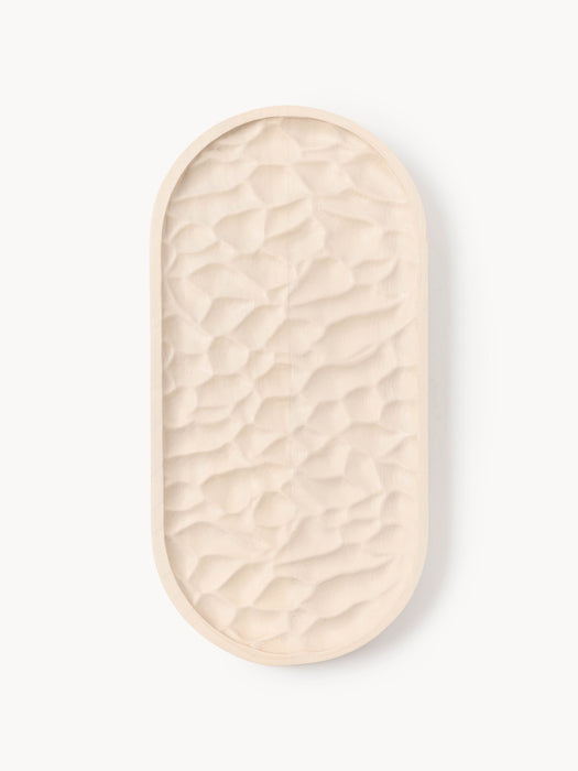 Decorative Ash Wood Tray Camila W 30 cm