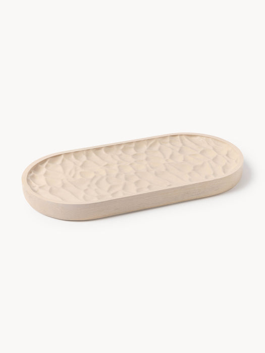 Decorative Ash Wood Tray Camila W 30 cm