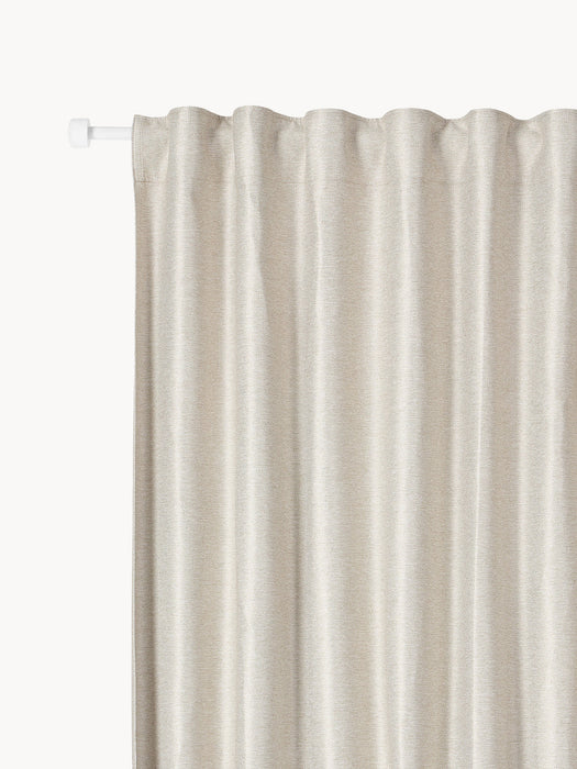 Asher Blackout Multi-Band Curtain, W 280 cm