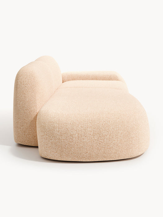 Wolke Modular Bouclé Chaise (3-seater)
