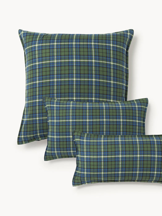Checked Flannel Pillowcase Linsay