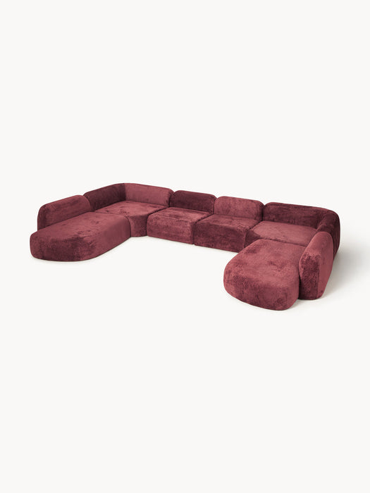 Wolke XL Modular Teddy BouclÃ© Sofa