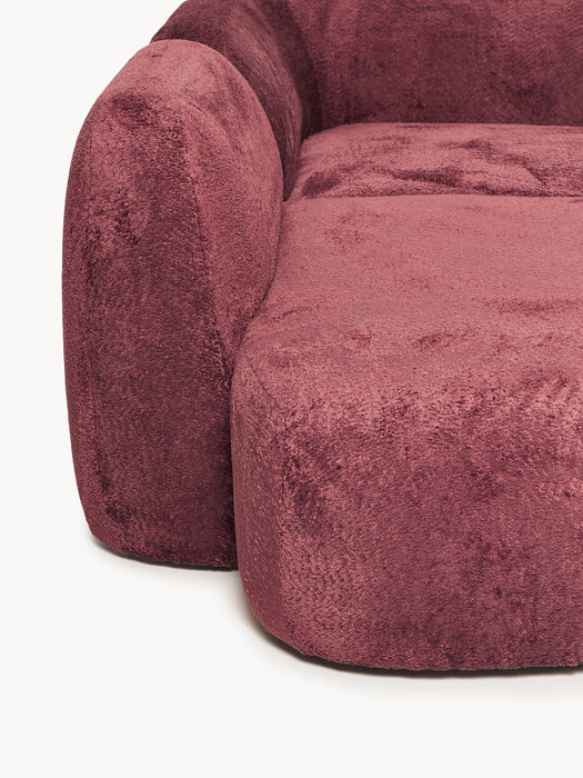 XL Modular Teddy Boucl Sofa Wolke