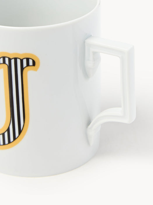 Initials Westwing x MEISSEN, Handmade Mug with Decorative Motif