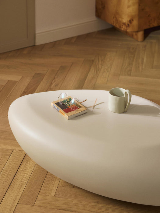 Organic-Shaped Coffee Table Pietra W 100 cm