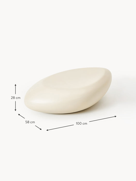 Organic-Shaped Coffee Table Pietra W 100 cm