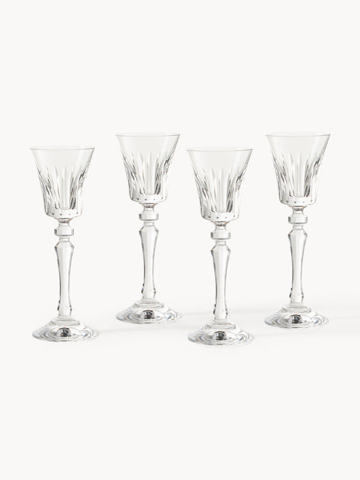 Alessio Crystal Liquor Glasses, Set of 4