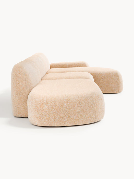 Wolke Modular Bouclé Corner Sofa (4-seater)