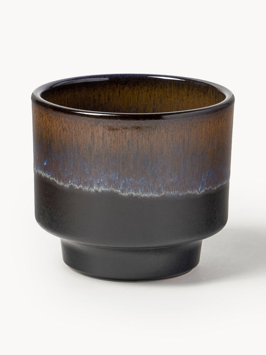Glazed Cover Pot Solis H 11 cm