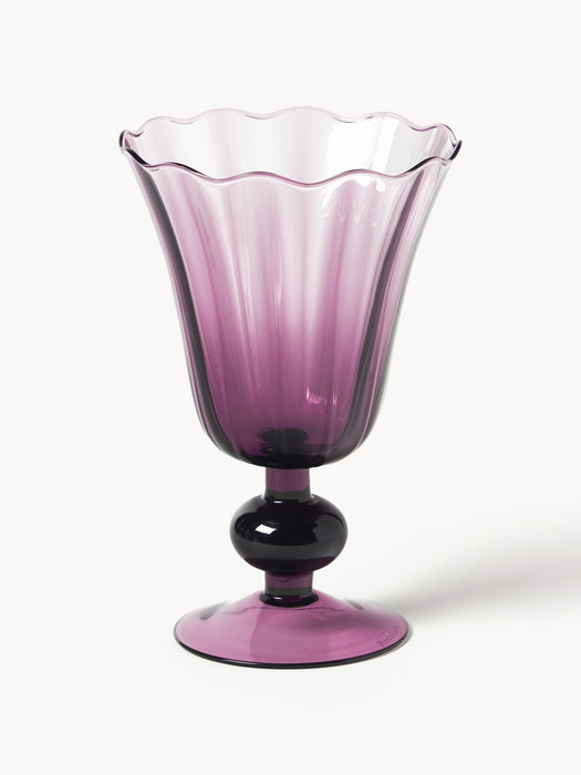 Mouth-Blown Wine Glasses Tulya Set of 4