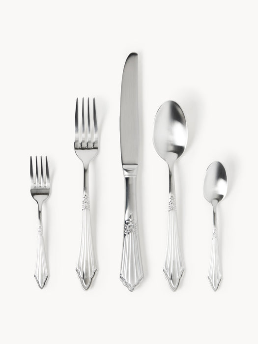 Brushed Cutlery Set Val in various set sizes