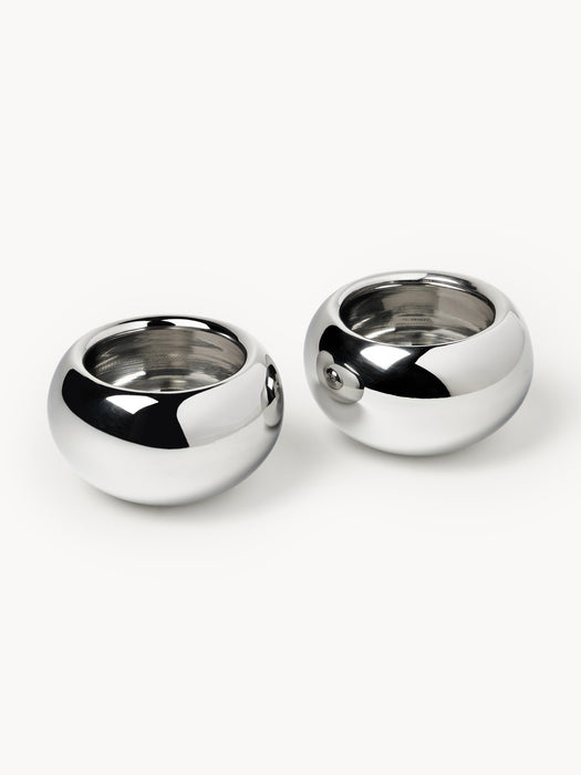 Stainless Steel Egg Cups Polaris Set of 2
