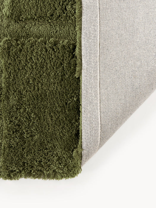 Jade Fluffy High-Low Runner