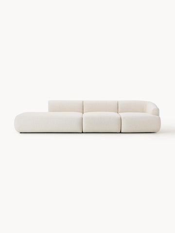 Sofia Modular Bouclé Chaise (4-seater)