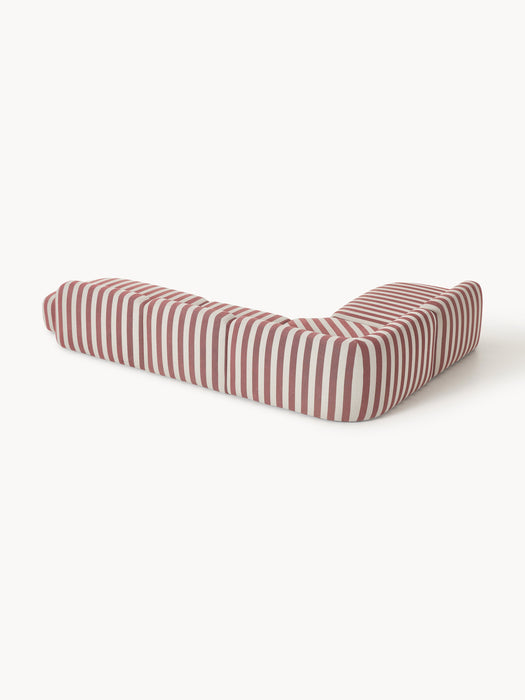 XL Modular Striped Corner Sofa Wolke