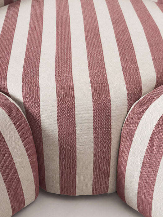 XL Modular Striped Corner Sofa Wolke