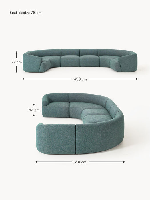 XL Modular Boucl Sofa Sofia