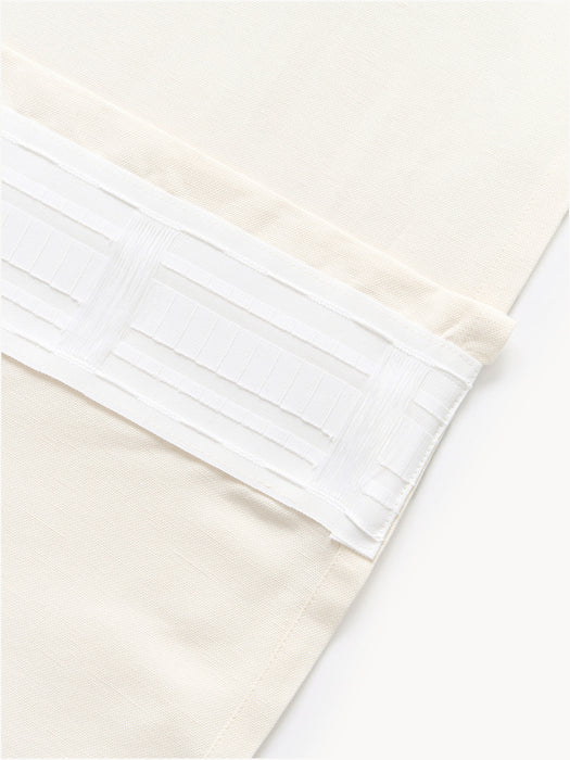 Panama Opaque Multi-Band Curtains, Set of 2, W 140 cm
