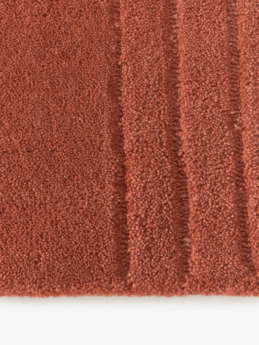 Mason High-Low Wool Runner, Hand-Tufted