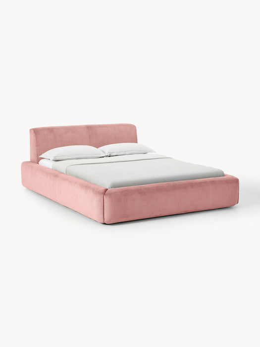 Upholstered Bed Melva with Storage